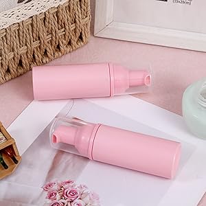 35 Pack Plastic Foam Bottles