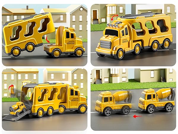 Amazon.com: JUKUDAHU Trucks for Toddlers 2-4 Years 1-3 4-8 4