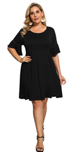 bell sleeve dress