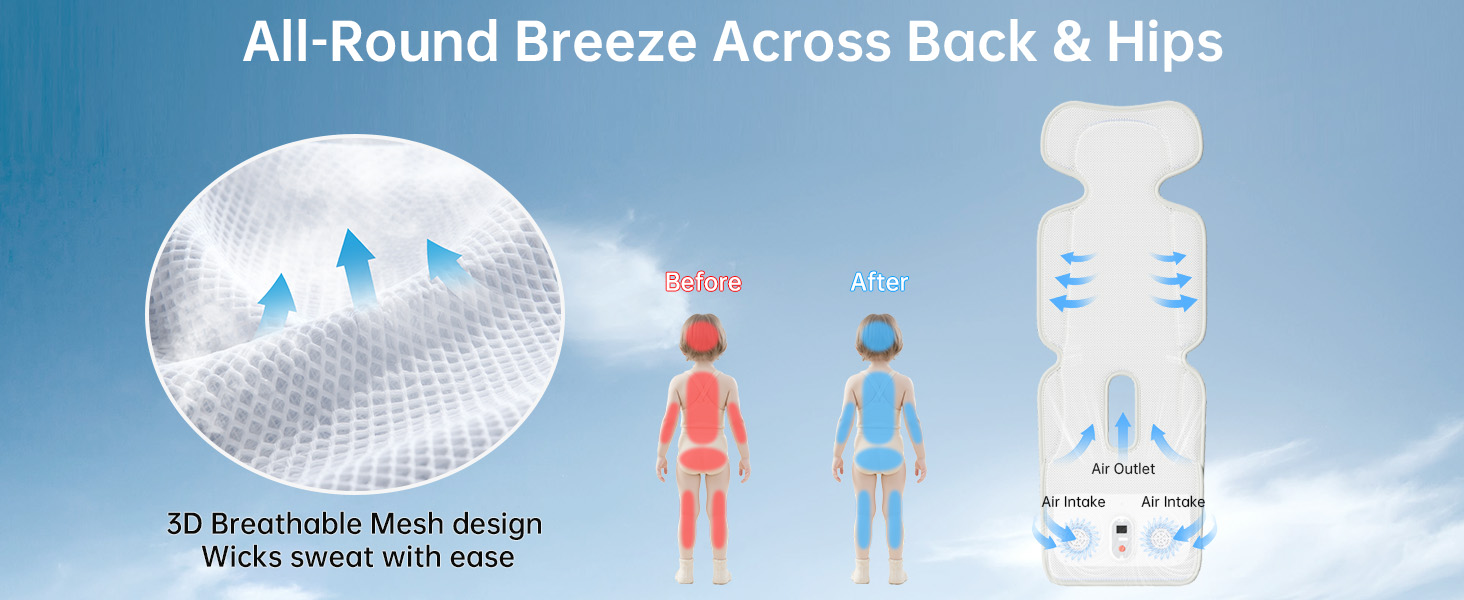 cooling pad for stroller