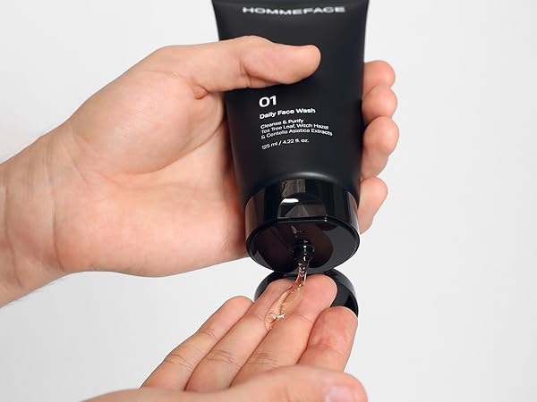 Revitalizing Hydrogel Mask Set for Men - Step 1 - Cleanse