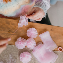 tul tulle fabric rolls yard polyester ribbon tutu skirt backdrop party birthday craft materials