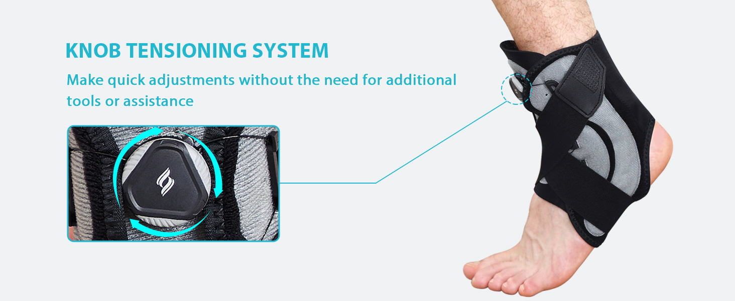 Amazon.com: KD Ankle Brace: Ankle Stabilizer for Sprained Ankle, Plantar Fasciitis, Tendonitis
