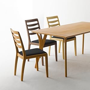 【良品】BOSCO 朝日木材加工 ダイニングチェア 無垢材 朝日木材加工 ダイニングチェア 同色2脚セット 座面高44cm BOSCO