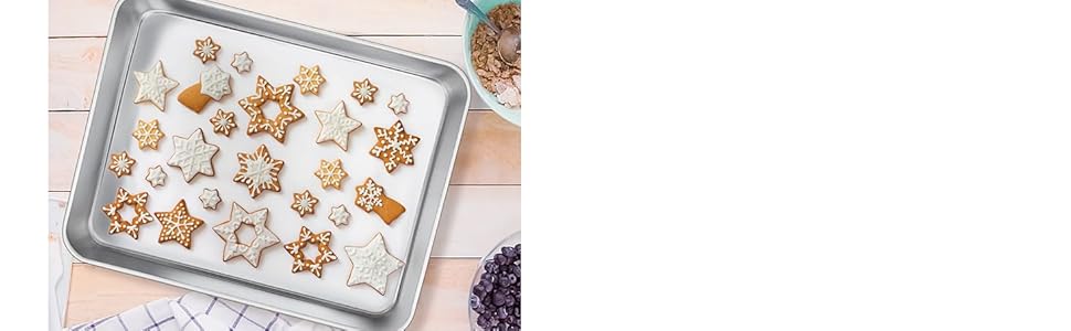 Baking Tray Reusable Heavy Duty