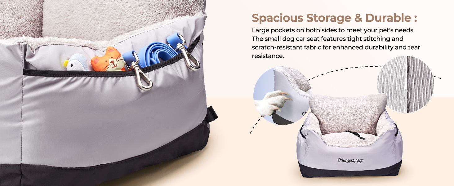 Two Side Large Big Pockets Storage Durable Scratch-resistant