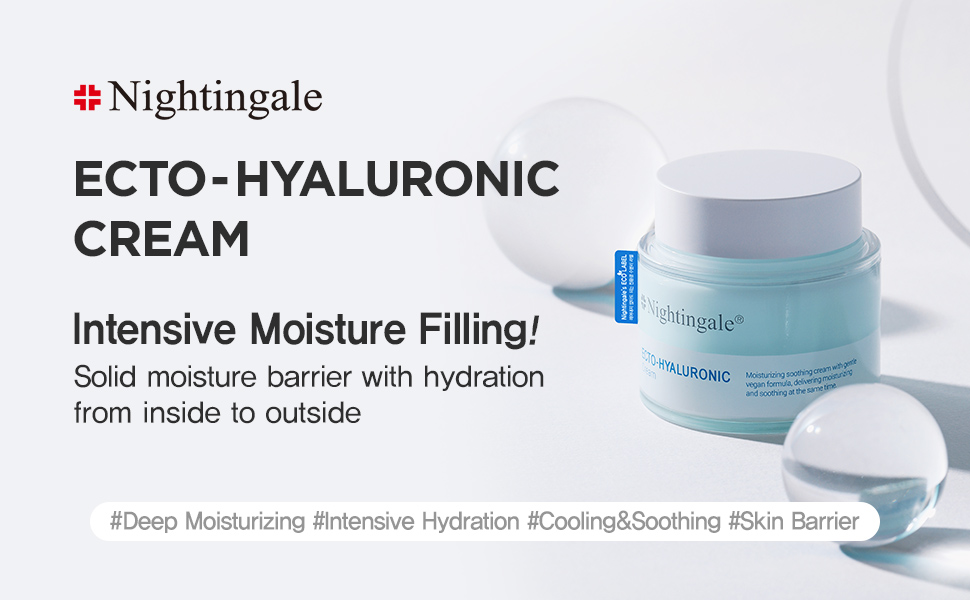 ectocream, cream, soothing, hyaluronic cream, moisture