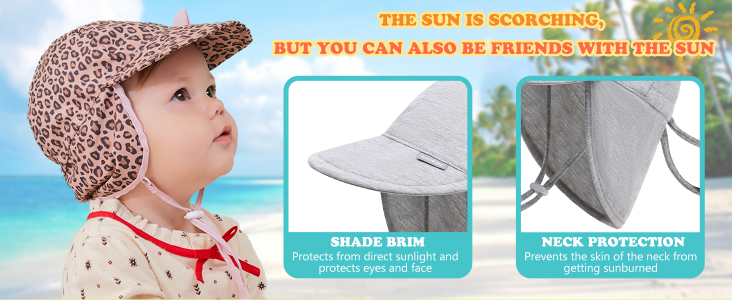 baby boy sun hat