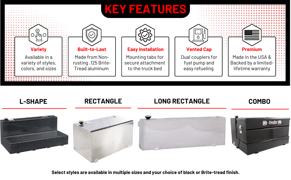 Amazon.com: Dee Zee DZ92740XB (43 gallon) Auxiliary Diesel