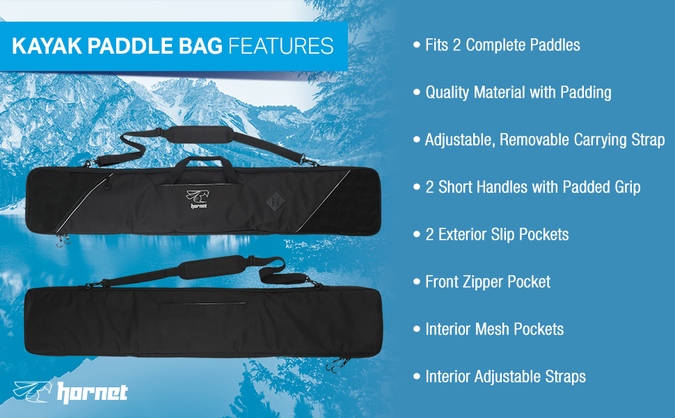 Watersports Kayak Paddle Bag Kayak Bag Fits 2