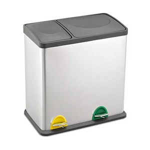Bin on white background