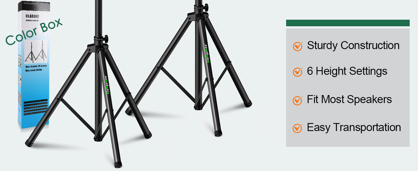 tripod speaker stand