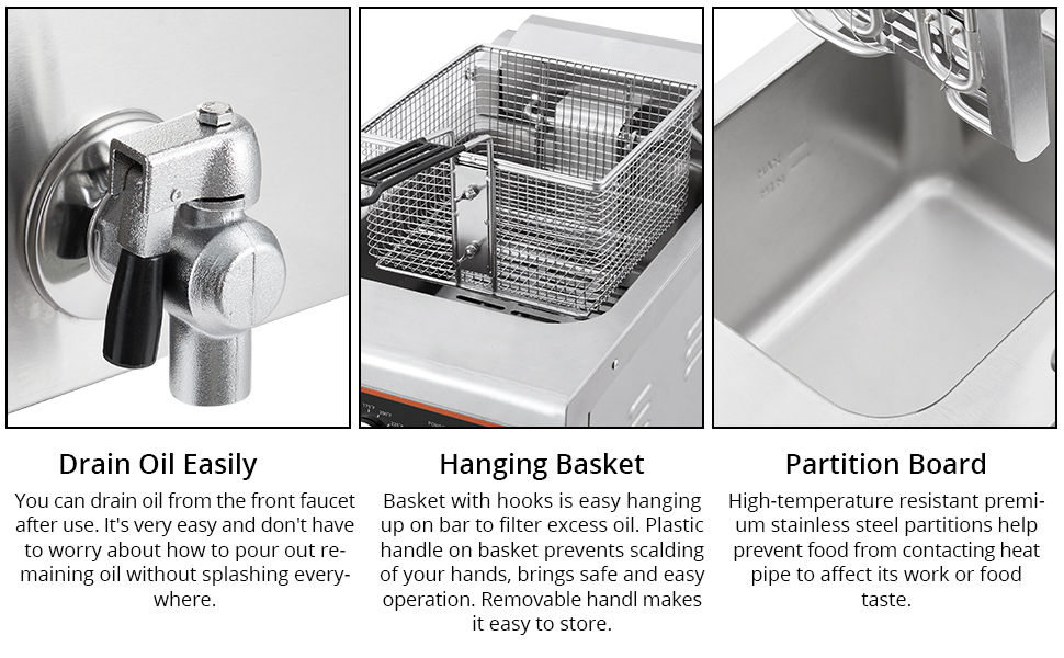 Deep Fryer Components