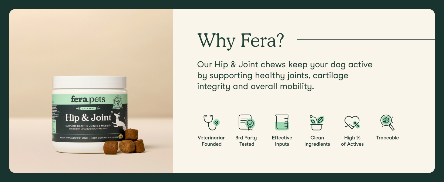 Fera Pet Hip Joint Soft Chews