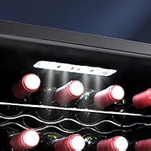 24-Bottle Compressor Wine Cooler