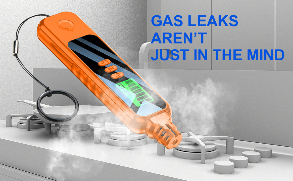 HAKINAKU Gas Leak Detector Portable Natural Gas Detectors