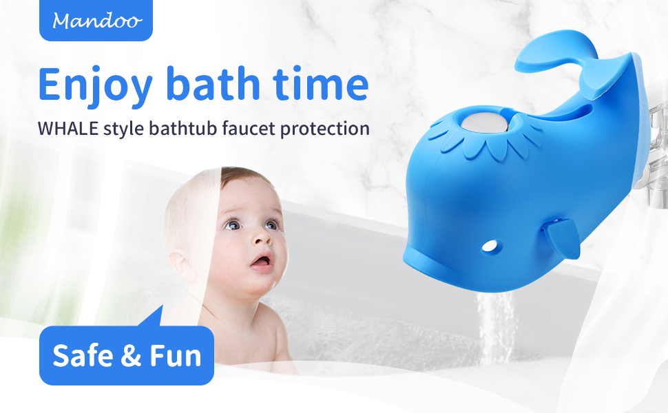 Mandoo Faucet Cover Bathtub Baby, Bath Spout Cover for