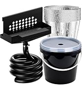 Rear Grease Drainage System for Blackstone Grease Catcher Upgrade,Grease Bucket with Transparent ...