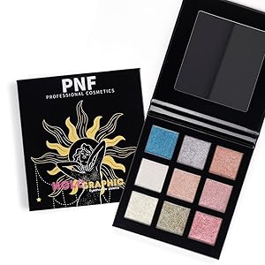 PNF PROFESSIONAL Holo Graphic Eyeshadow Palette