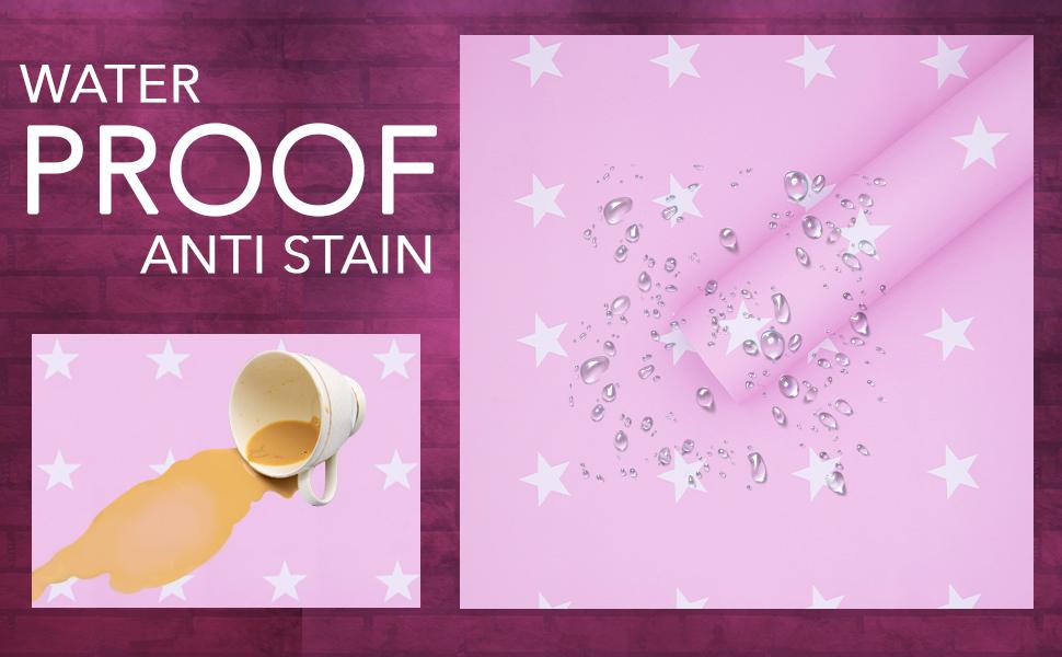 waterproof, anti-stain, oil proof, heat proof, baby room, moisture proof wall paper for wall