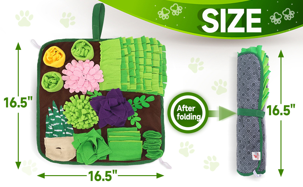 Snuffle Mat for Cats and Dogs Small Pets Treat Toy