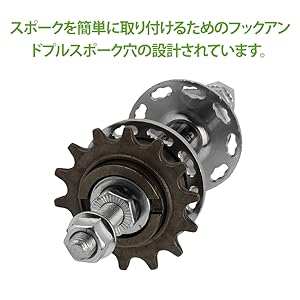 競輪　後輪　ハブ110mm 競輪 後輪 ハブ110mm
