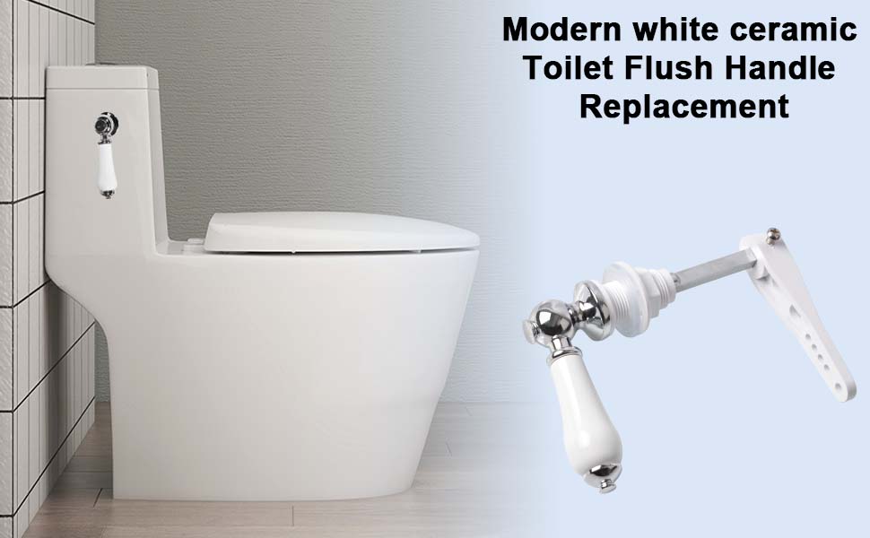 Ceramic Toilet Flush Handle, ProChosen Toilet Flush Handle Replacement