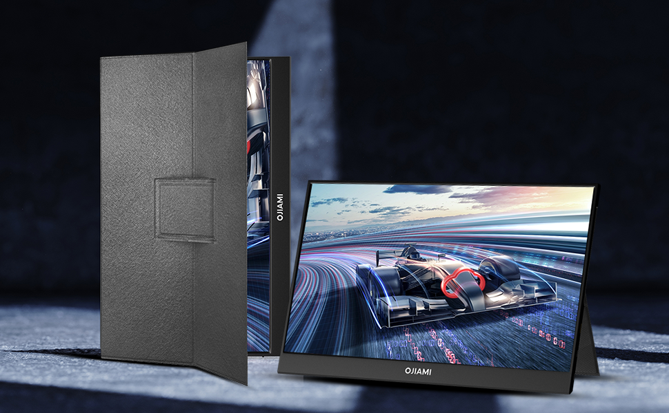 Amazon.com: OJIAMI Monitor portátil de 14 pulgadas FHD 1080P