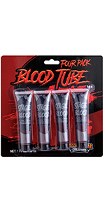 1 oz Blood Tube, 4 Packs