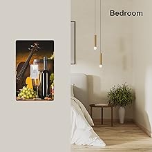 Bedroom Decorative Light Switch Cover Plate