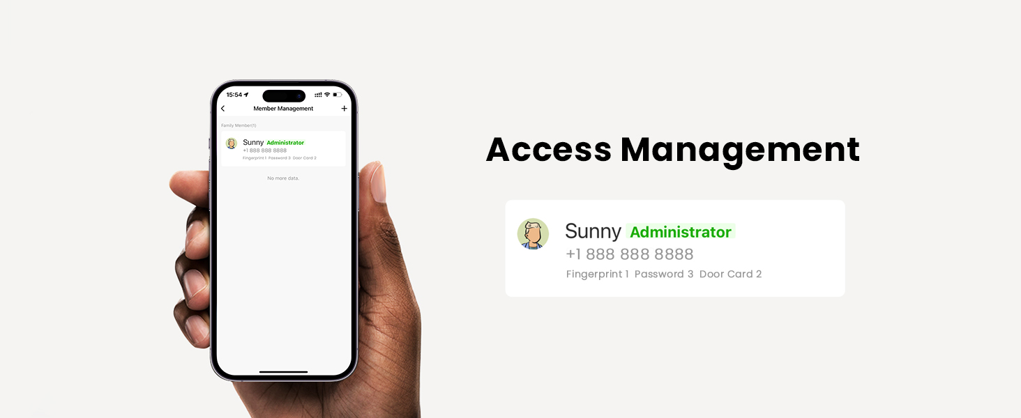 Keyless Entry Door Lock with Handle