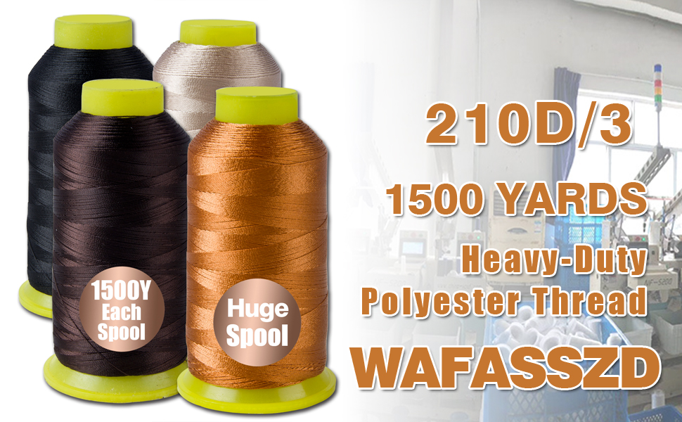 Heavy-Duty Polyester Thread