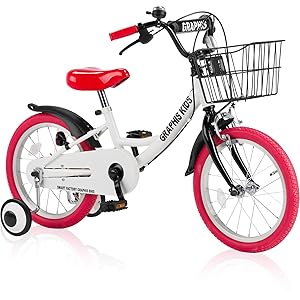 GRAPHIS(グラフィス) 補助輪付き子供用自転車(16インチ) Amazon.co.jp: GRAPHIS(グラフィス) 補助輪付き子供用自転車 GR