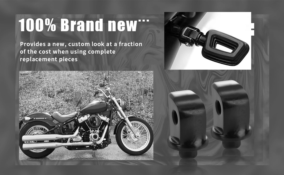 MoKitDora Splined Passenger Peg Adapter for Harley 2018