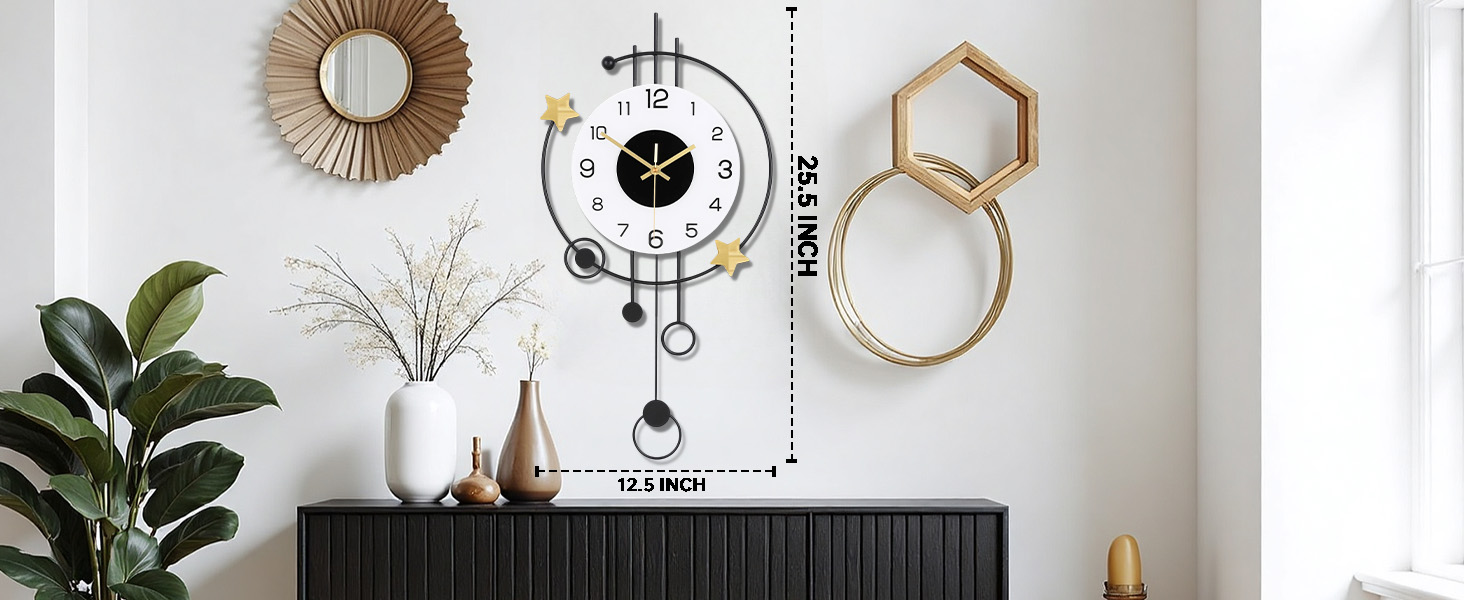large wall clock