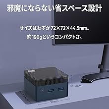Amazon.co.jp: GeeLarks X2 ハイスペック ミニPC 第12世代 Intel N100