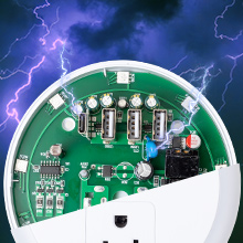 1200 Joules Surge Protection