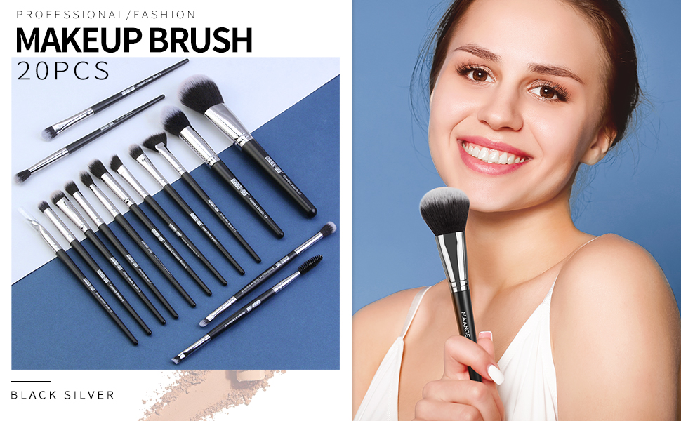 Makeup Brushes 20Pcs Makeup Brush Set Professional Make Up Brushes