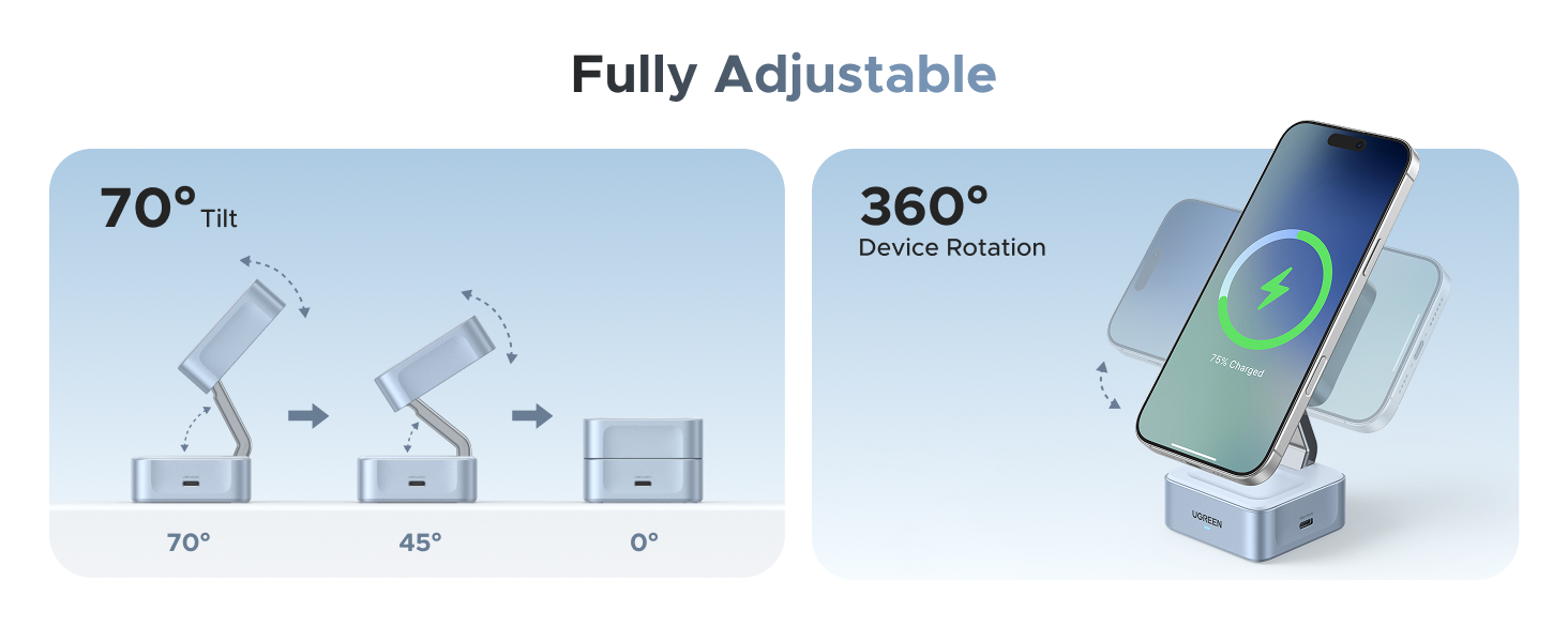 Freely Adjustable