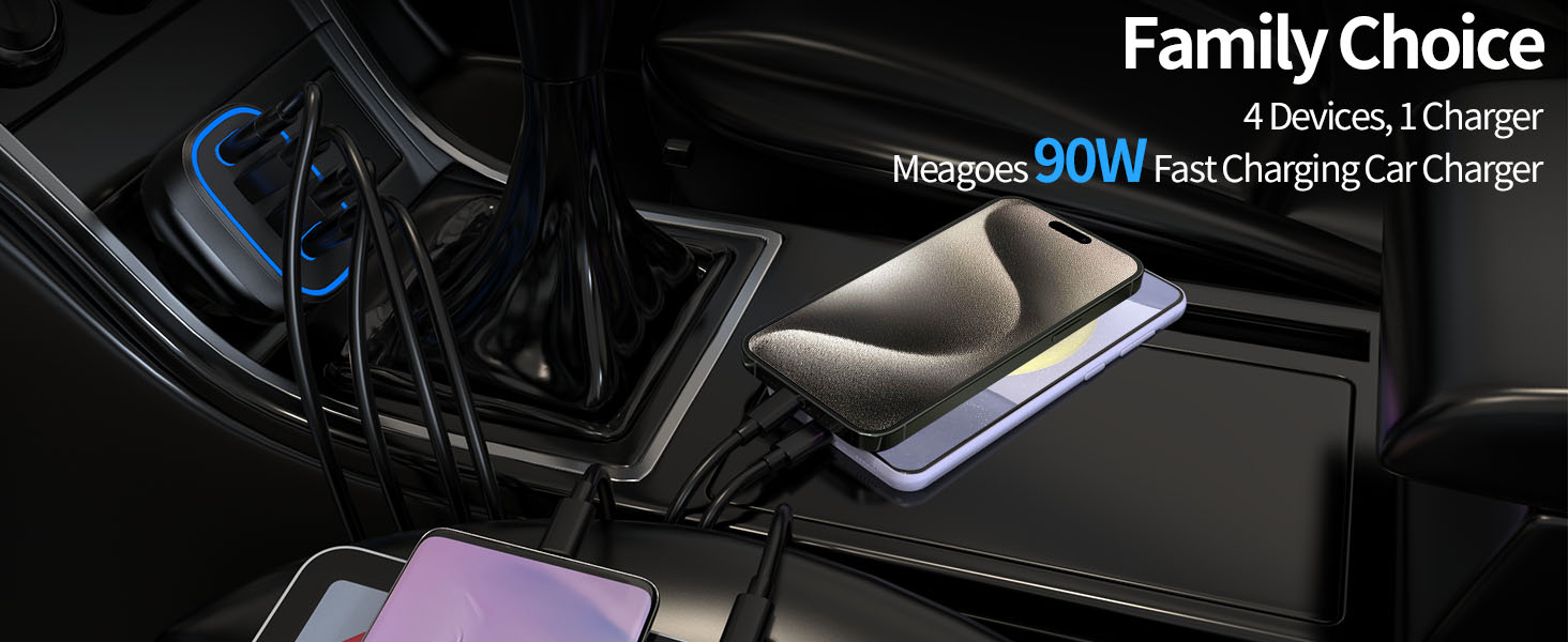 rapid 15 pro max car charger with cord 16 plus phone charger for car travel