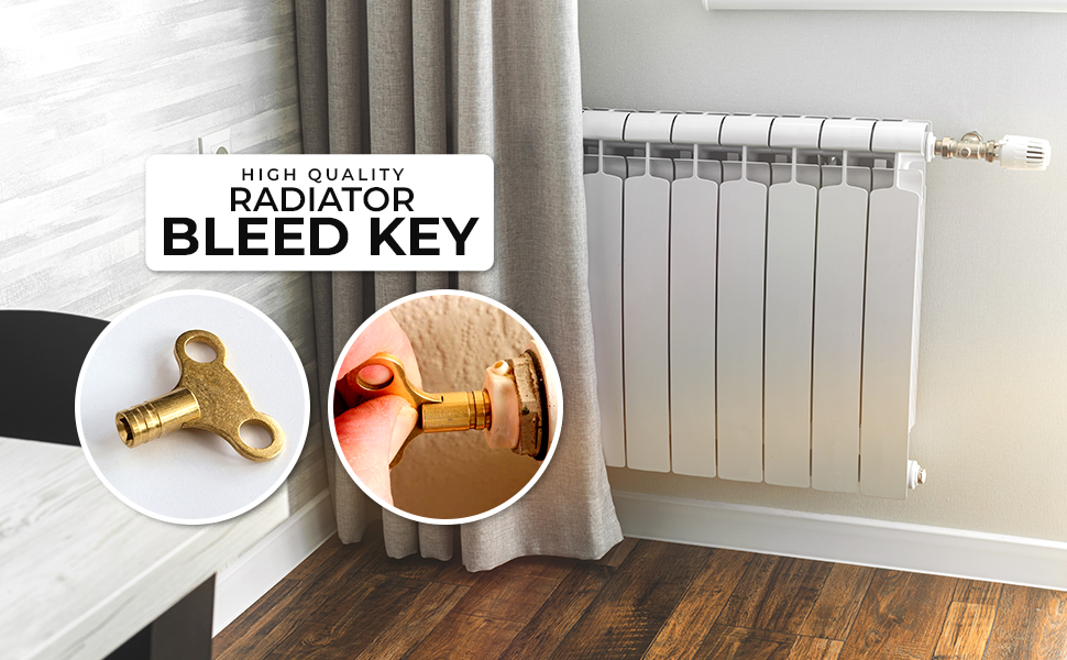 PURA AYUDA Radiator Key Bleed Keys Bleeding UK Radiators Valve 5mm