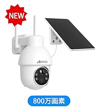ANRAN ソーラー無線防犯カメラ Amazon.co.jp: 【2K高画素・完全無線・Alexa対応】ANRAN 防犯