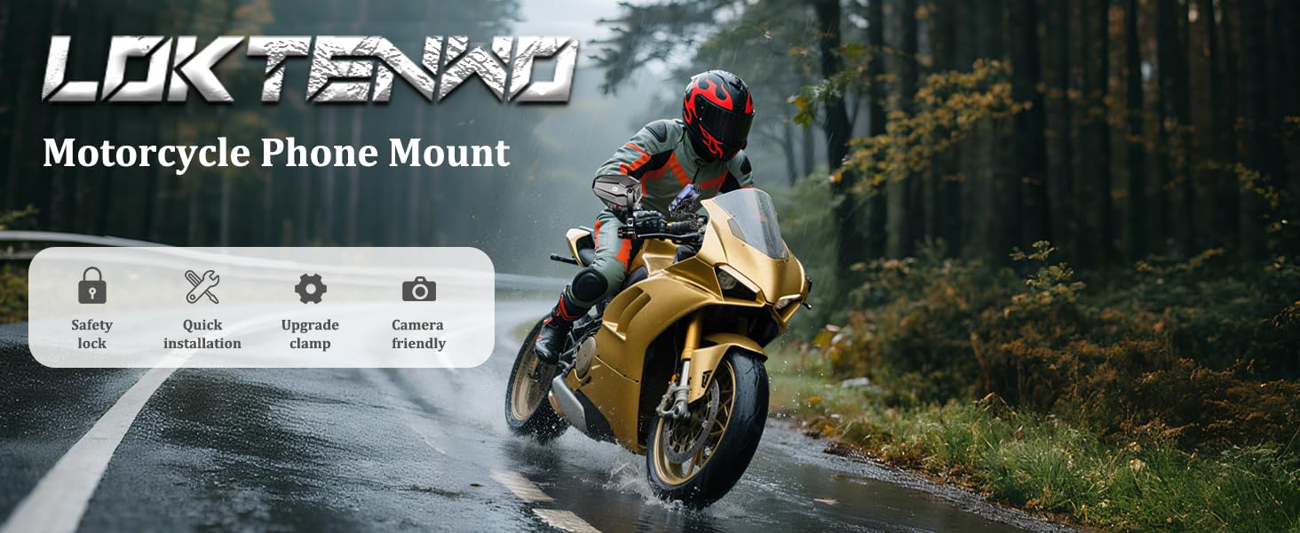 motorcycle phone mount