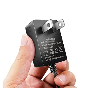 カシオ ラベルライター ネームランド ACアダプター ADA95100L CASIO用のACアダプター PSE認証 9.5V 1A 充電器 KL-P40WEなど対応 交換用電源チャージャ