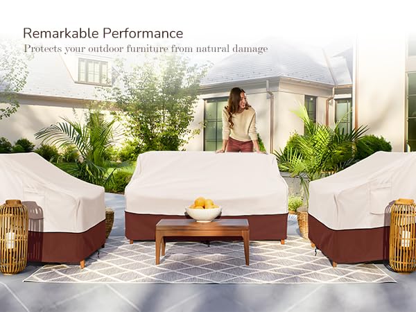 COSFLY patio chair covers protect you furniture from natural damage