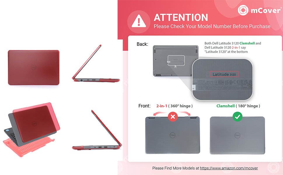 mCover Case Compatible for 2021～2022 11.6" Dell Latitude