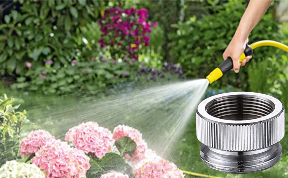 QMLALA Garden Hose Adapter Connects 55/64''(or 15/16