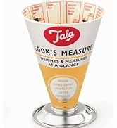 Tala Yellow 1950'S Retro Cook Measure, Alternative and Easy Way to Measure a Wide Range of Food P...