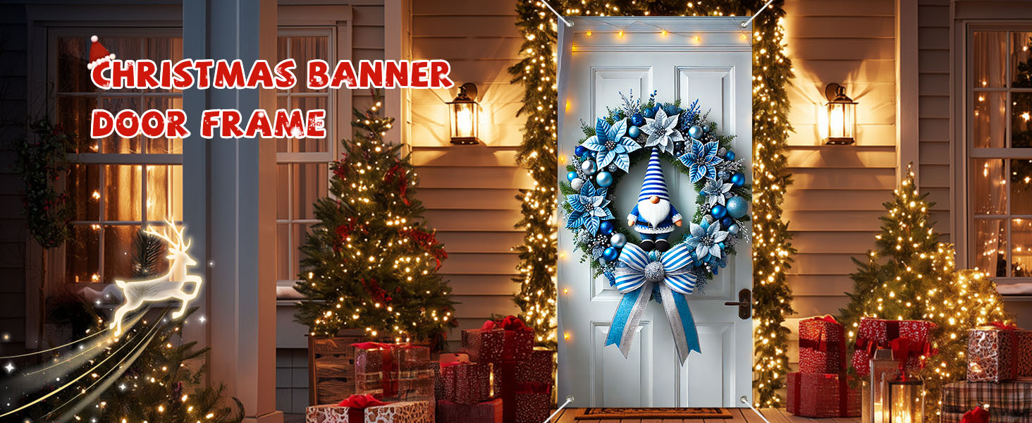 christmas door cover