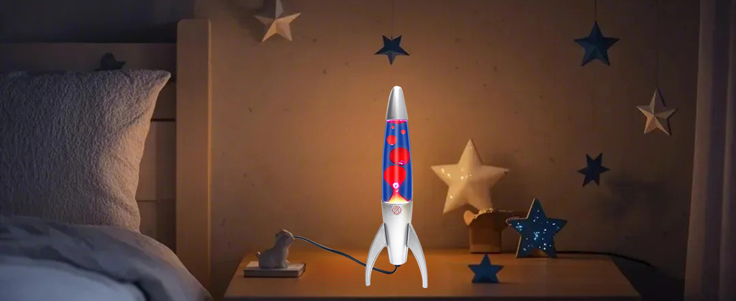 rocket lamp